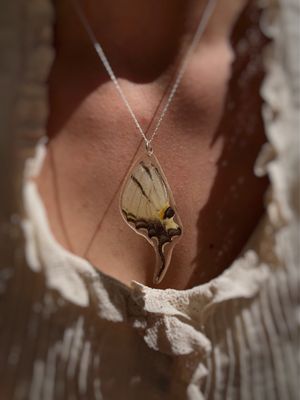 April | Scarce Swallowtail Necklace