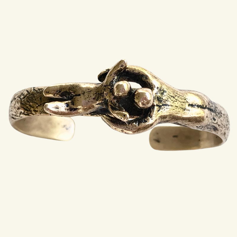 Trust Bangle in Jewelers Bronze