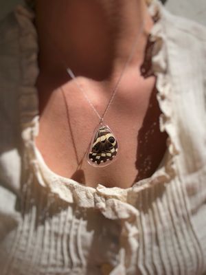 January | Citrus Swallowtail Necklace