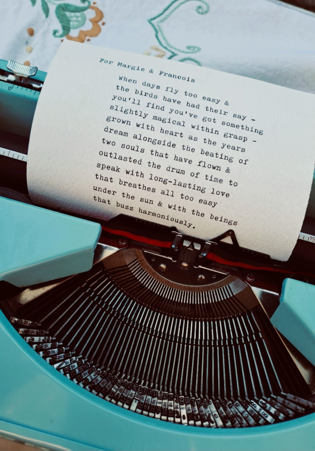 Custom Poem by Poetry for Strangers