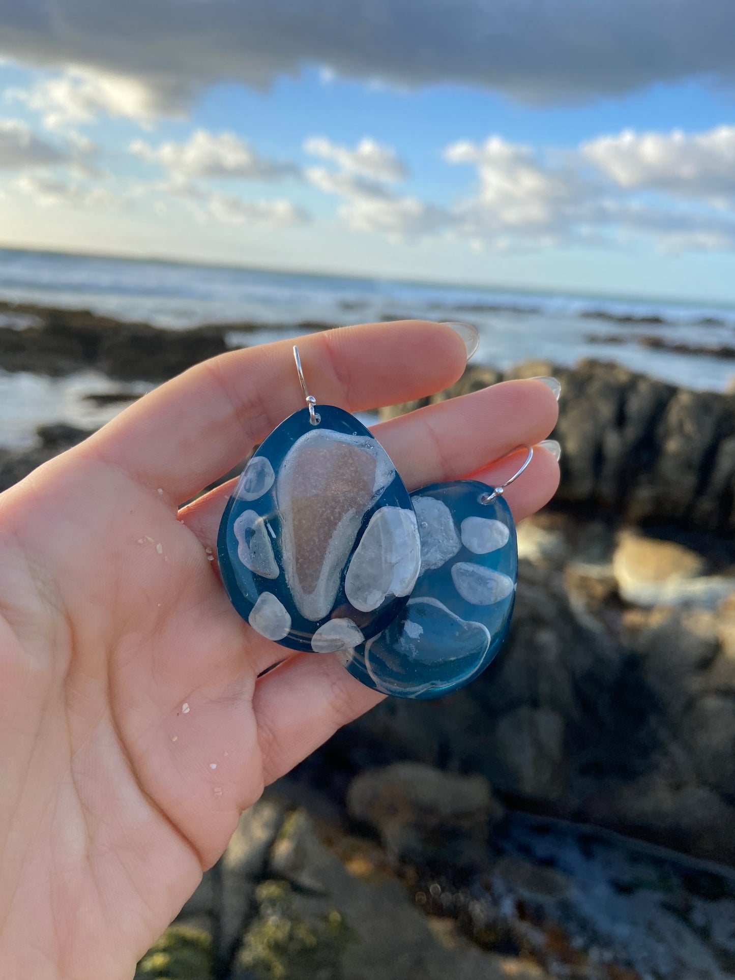 Sea Glass Dangles