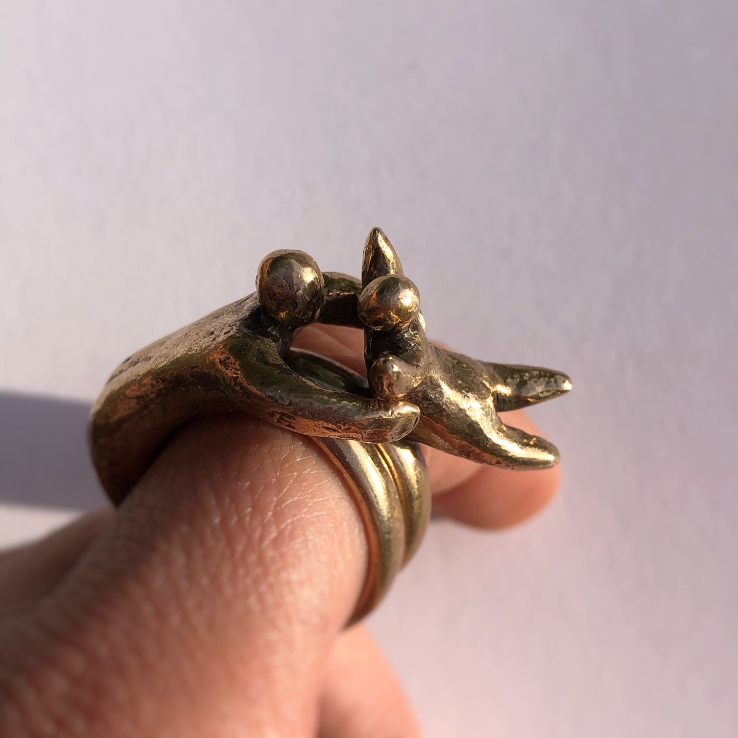 Trust Rings in Jewelers Bronze