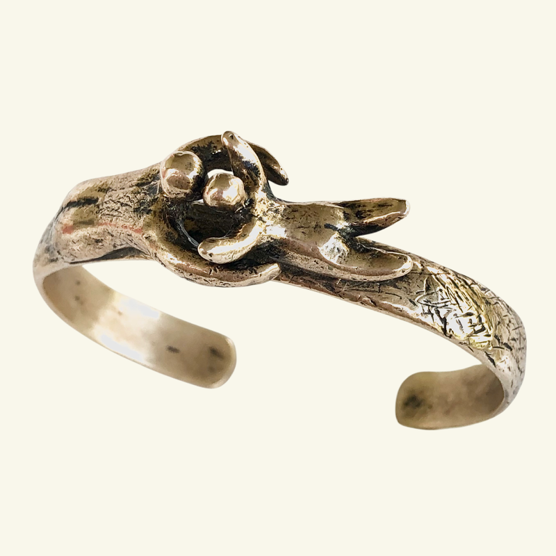 Trust Bangle in Jewelers Bronze