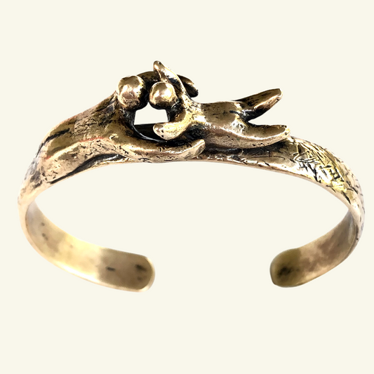 Trust Bangle in Jewelers Bronze