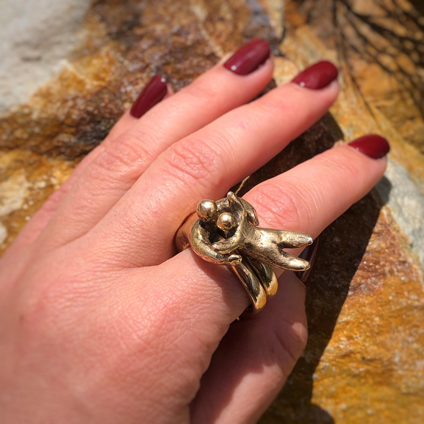 Trust Rings in Jewelers Bronze